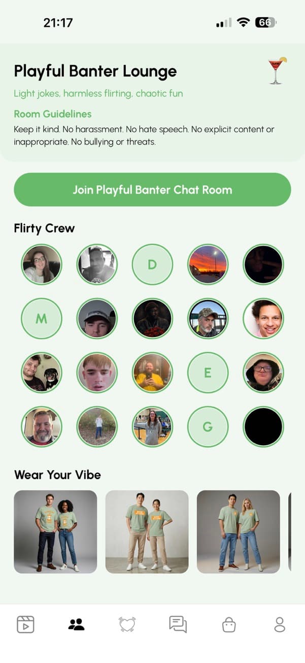 Playful Banter Lounge